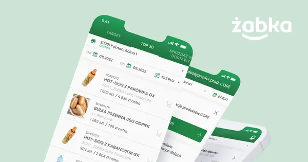 Design sprint and prototyping franchise store management solution for Żabka