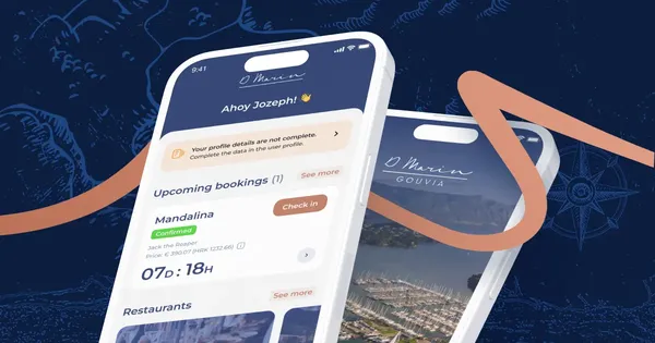 Customer portal and mobile app for D-Marin