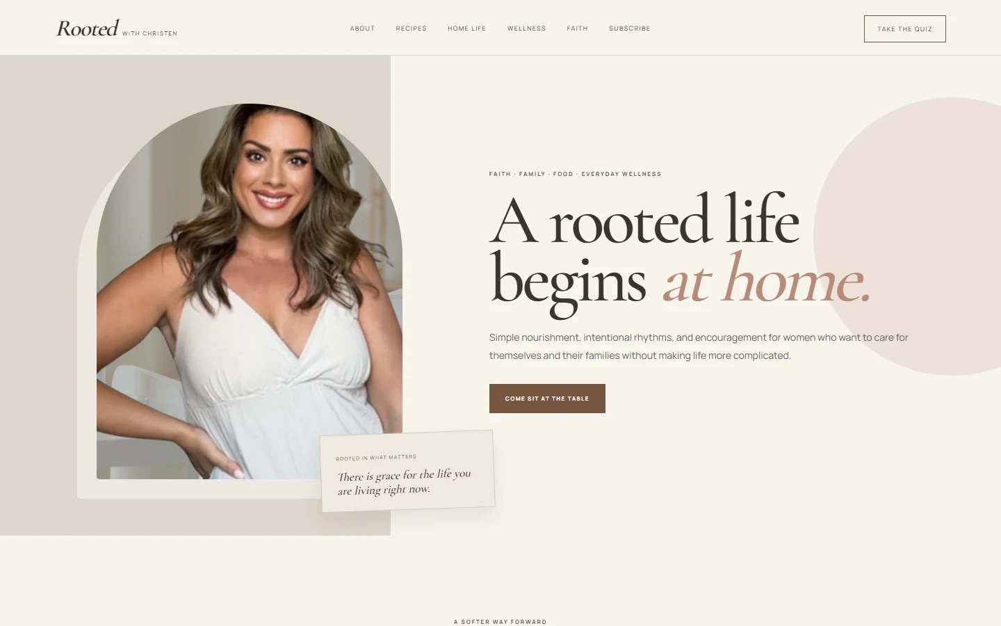 Rooted with Christen homepage