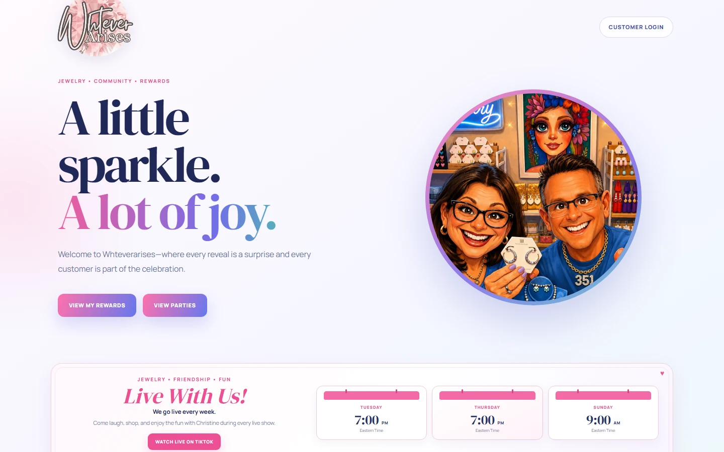 Whatever Arises homepage